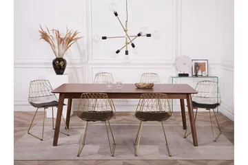 Harlan Stol 2-pk - Gull - Møbler - Stoler - Spisestuestoler & kjøkkenstoler