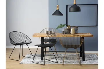 Harlan Stol 2-pk - Svart - Møbler - Stoler - Spisestuestoler & kjøkkenstoler