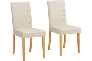 Hastevik Spisestol - CremeHvit/Lyse Natur - Møbler - Stoler - Spisestuestoler & kjøkkenstoler