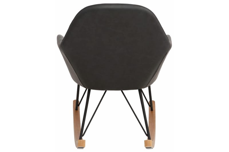 Hetton Gyngestol Kunstlær - Grå - Møbler - Barnemøbler - Barnestol - Gynestol barn