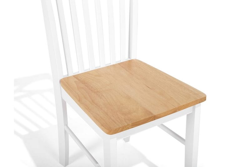 Houston Stol 2-pk - Hvit - Møbler - Stoler - Spisestuestoler & kjøkkenstoler