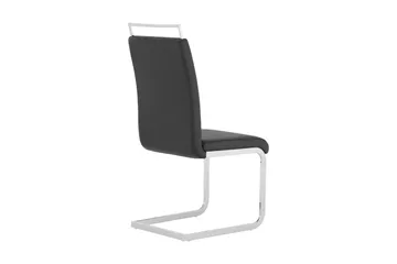 Isoda spisestol i kunstskinn - Svart - Møbler - Stoler - Spisestuestoler & kjøkkenstoler