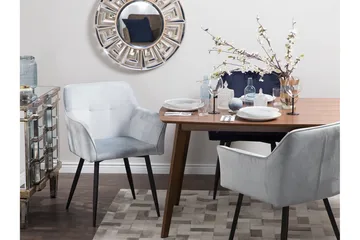 Jasmine Stol 2-pk - Grå - Møbler - Stoler - Spisestuestoler & kjøkkenstoler