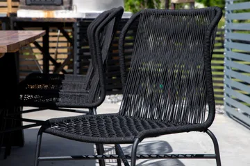 Julian Matstol Stapelbar - Svart - Møbler - Stoler - Spisestuestoler & kjøkkenstoler