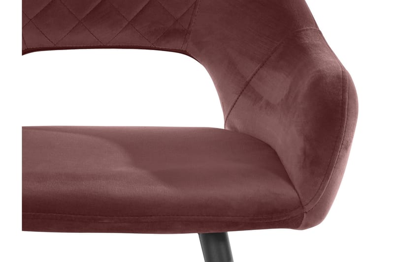 Kadirah Karmstol - Rosa - Møbler - Stoler - Spisestuestoler & kjøkkenstoler