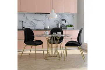 Kaiti Spisestol - Svart - Møbler - Stoler - Spisestuestoler & kjøkkenstoler