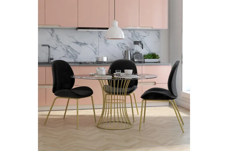 Kaiti Spisestol - Svart - Møbler - Stoler - Spisestuestoler & kjøkkenstoler