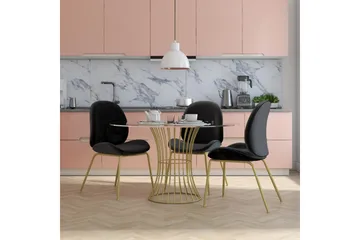 Kaiti Spisestol - Svart - Møbler - Stoler - Spisestuestoler & kjøkkenstoler