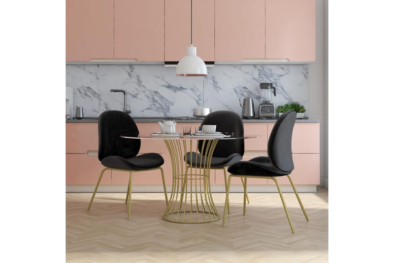 Kaiti Spisestol - Svart - Møbler - Stoler - Spisestuestoler & kjøkkenstoler