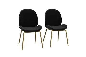 Kaiti Spisestol - Svart - Møbler - Stoler - Spisestuestoler & kjøkkenstoler