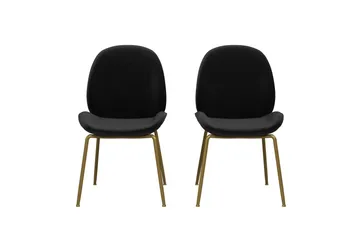 Kaiti Spisestol - Svart - Møbler - Stoler - Spisestuestoler & kjøkkenstoler