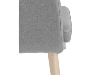 Karmstol Esenurt - Grå - Møbler - Stoler - Spisestuestoler & kjøkkenstoler