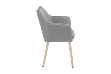 Karmstol Esenurt - Grå - Møbler - Stoler - Spisestuestoler & kjøkkenstoler