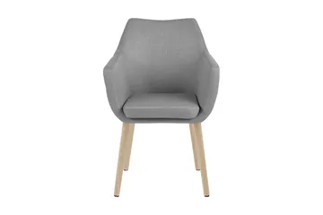 Karmstol Esenurt - Grå - Møbler - Stoler - Spisestuestoler & kjøkkenstoler