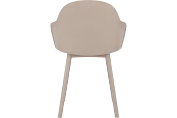 Karmstol Kaella - Beige - Møbler - Stoler - Spisestuestoler & kjøkkenstoler