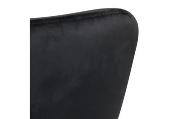 Karmstol Orven - Svart/Matt Svart - Møbler - Stoler - Spisestuestoler & kjøkkenstoler