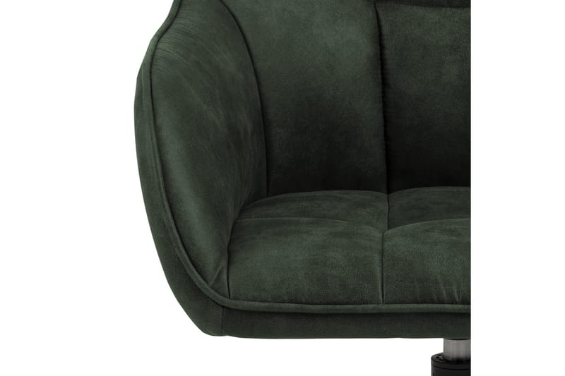 Karmstol Weatherly Eddekoppben - Grønn/Matt Svart - Møbler - Stoler - Spisestuestoler & kjøkkenstoler