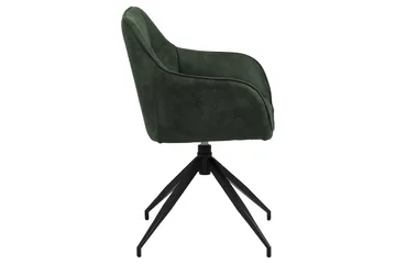 Karmstol Weatherly Eddekoppben - Grønn/Matt Svart - Møbler - Stoler - Spisestuestoler & kjøkkenstoler