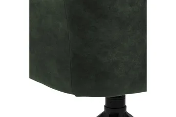 Karmstol Weatherly Eddekoppben - Grønn/Matt Svart - Møbler - Stoler - Spisestuestoler & kjøkkenstoler