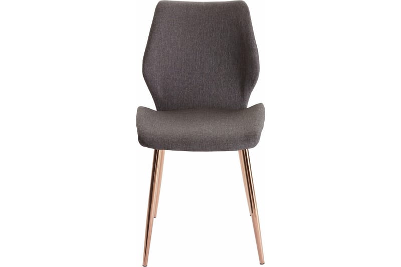 Kaspars Kjøkkenstol 2-pk - Antrasitt/Metall - Møbler - Stoler - Spisestuestoler & kjøkkenstoler