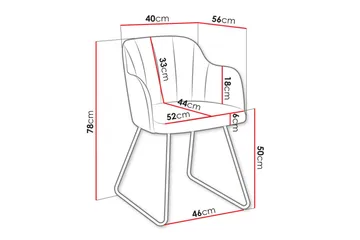 Kintore Spisestol - Svart - Møbler - Stoler - Spisestuestoler & kjøkkenstoler