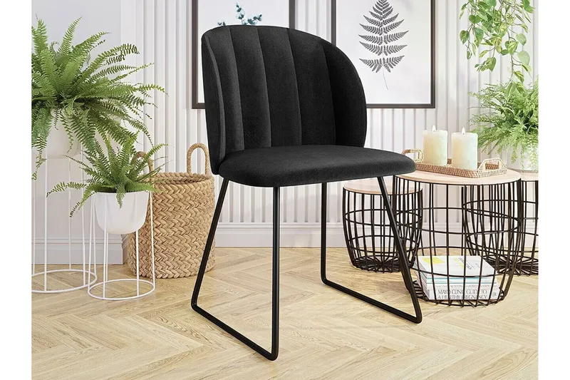 Kintore Spisestol - Svart - Møbler - Stoler - Spisestuestoler & kjøkkenstoler