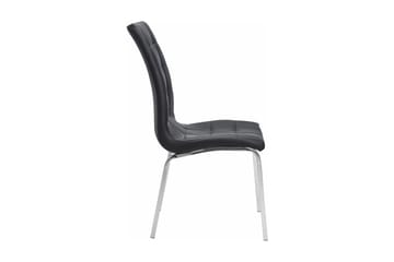 Kjøkkenstol Anima Kunstlær 2-pk - Svart - Møbler - Stoler - Spisestuestoler & kjøkkenstoler