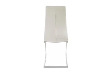 Kjøkkenstol Belal Kunstlær 2-pk - Hvit - Møbler - Stoler - Spisestuestoler & kjøkkenstoler