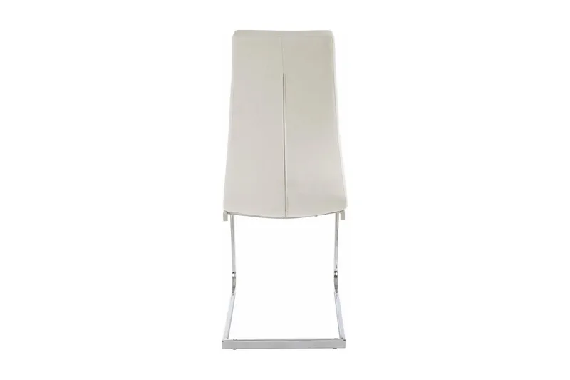 Kjøkkenstol Belal Kunstlær 2-pk - Hvit - Møbler - Stoler - Spisestuestoler & kjøkkenstoler