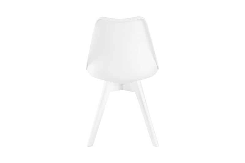 Kjøkkenstol Boyd 2-Pack Konstläder - Hvit|Hvit - Spisestuestoler & kjøkkenstoler