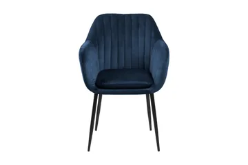 Kjøkkenstol Emilia - Blå - Møbler - Stoler - Spisestuestoler & kjøkkenstoler