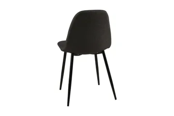 Kjøkkenstol Gaigai - Mørkegrå/Svart - Møbler - Stoler - Spisestuestoler & kjøkkenstoler