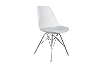 Kjøkkenstol Scale Konstläder - Pu/Krom - Møbler - Stoler - Spisestuestoler & kjøkkenstoler