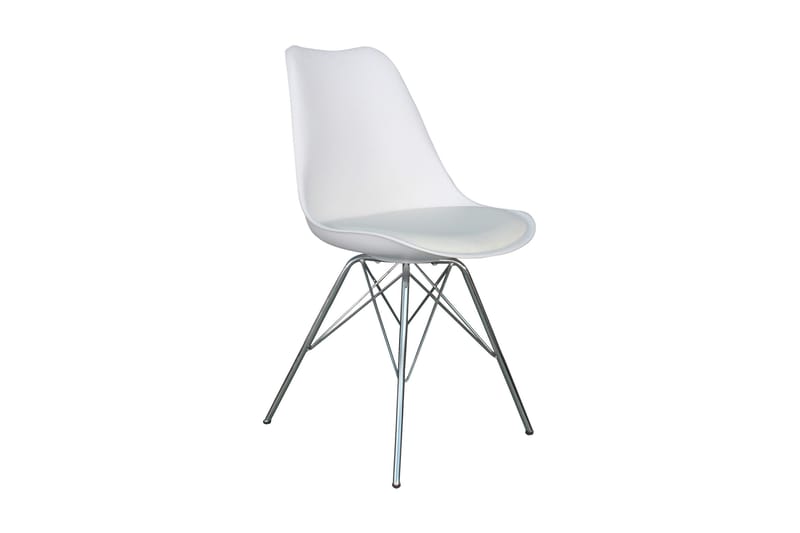 Kjøkkenstol Scale Konstläder - Pu/Krom - Møbler - Stoler - Spisestuestoler & kjøkkenstoler