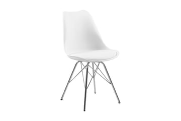 Kjøkkenstol Whisper - Hvit - Møbler - Stoler - Spisestuestoler & kjøkkenstoler