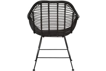 Krampa Karmstol - Svart - Møbler - Stoler - Spisestuestoler & kjøkkenstoler