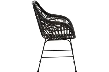 Krampa Karmstol - Svart - Møbler - Stoler - Spisestuestoler & kjøkkenstoler