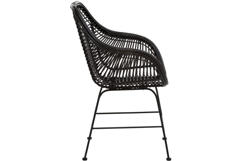 Krampa Karmstol - Svart - Møbler - Stoler - Spisestuestoler & kjøkkenstoler