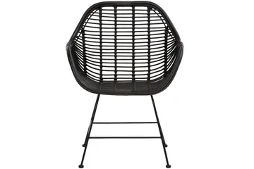 Krampa Karmstol - Svart - Møbler - Stoler - Spisestuestoler & kjøkkenstoler