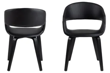 Løvstol Jimone - Sort - Møbler - Stoler - Spisestuestoler & kjøkkenstoler