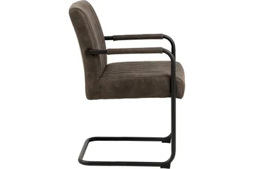 Løvstol Salini - Grå - Møbler - Stoler - Spisestuestoler & kjøkkenstoler