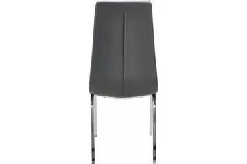 Laima Spisestol Kunstlær 2-pk - Grå - Møbler - Stoler - Spisestuestoler & kjøkkenstoler