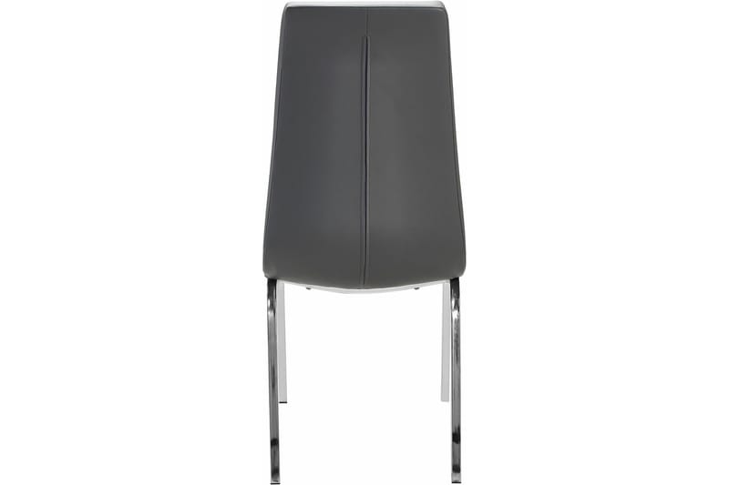 Laima Spisestol Kunstlær 2-pk - Grå - Møbler - Stoler - Spisestuestoler & kjøkkenstoler