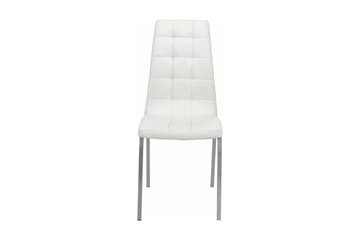 Laima Spisestol Kunstlær 2-pk - Hvit - Møbler - Stoler - Spisestuestoler & kjøkkenstoler