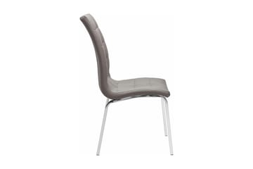 Laima Spisestol Kunstlær 2-pk - Brun - Møbler - Stoler - Spisestuestoler & kjøkkenstoler