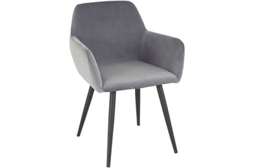 Laini Karmstol - Grå - Møbler - Stoler - Spisestuestoler & kjøkkenstoler
