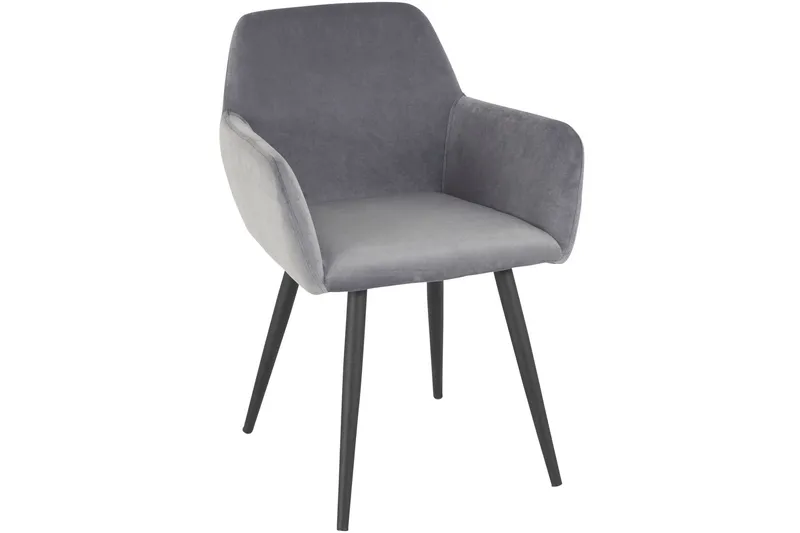 Laini Karmstol - Grå - Møbler - Stoler - Spisestuestoler & kjøkkenstoler