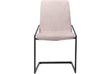 Lamallola Spisestol - Sølv/Svart - Møbler - Stoler - Spisestuestoler & kjøkkenstoler