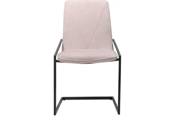 Lamallola Spisestol - Sølv/Svart - Møbler - Stoler - Spisestuestoler & kjøkkenstoler