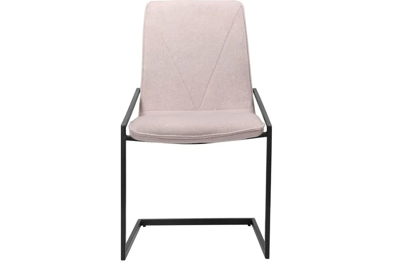 Lamallola Spisestol - Sølv/Svart - Møbler - Stoler - Spisestuestoler & kjøkkenstoler